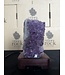 Amethyst Lamp with wood base #57, 1.354kg *disc.*