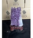 Amethyst Lamp with wood base #64, 1.636kg *disc.*