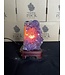 Amethyst Lamp with wood base #65, 1.526kg *disc.*