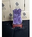 Amethyst Lamp with wood base #66, 1.86kg *disc.*