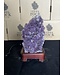 Amethyst Lamp with wood base #70, 1.482kg *disc.*