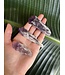 Rough Elestial Amethyst/Bahia Amethyst Points, 3 Sizes Individual
