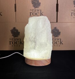 Milky Quartz Lamp, with LED USB base, #7, 1.832kg *disc.*