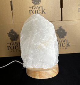 Milky Quartz Lamp, with LED USB base, #8, 2.12kg *disc.*