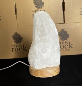 Milky Quartz Lamp, with LED USB base, #9, 1.858kg *disc.*