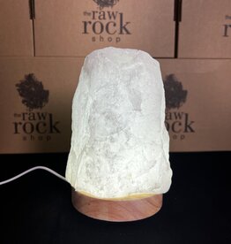 Milky Quartz Lamp, with LED USB base, #11, 1.796kg *disc.*