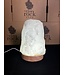 Milky Quartz Lamp, with LED USB base, #11, 1.796kg *disc.*