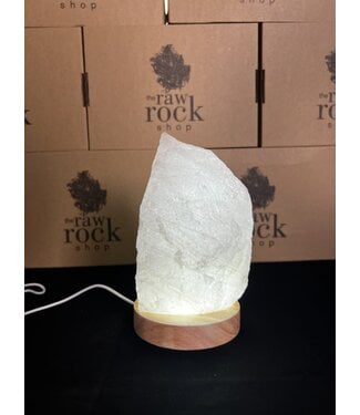Milky Quartz Lamp, with LED USB base, #14, 1.706kg *disc.*
