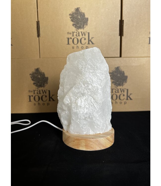 Milky Quartz Lamp, with LED USB base, #17, 1.662kg *disc.*