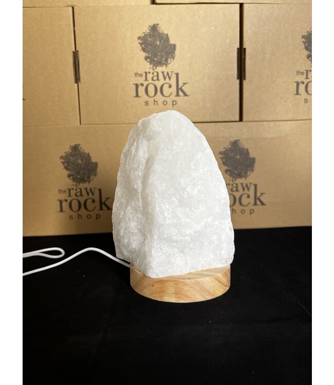 Milky Quartz Lamp, with LED USB base, #18, 1.904kg *disc.*