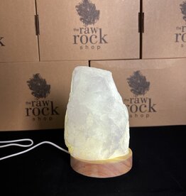 Milky Quartz Lamp, with LED USB base, #23, 1.912kg *disc.*