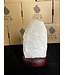 Milky Quartz Lamp, wooden base with Standard bulb/cord, #29, 1.962kg *disc.*