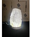 Rose Quartz Lamp, with LED USB base, #7, 2.458kg *disc.*