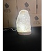 Rose Quartz Lamp, with LED USB base, #13, 1.99kg *disc.*