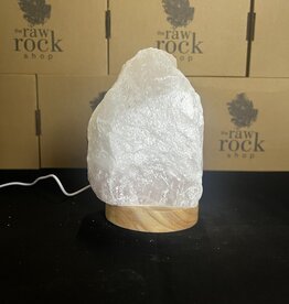 Rose Quartz Lamp, with LED USB base, #21, 2.166kg *disc.*