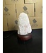 Rose Quartz Lamp, wooden base with Standard bulb/cord, #26, 2.198kg *disc.*
