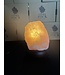 Rose Quartz Lamp, wooden base with Standard bulb/cord, #48, 2.106kg *disc.*