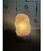 Rose Quartz Lamp, wooden base with Standard bulb/cord, #44, 1.846kg *disc.*