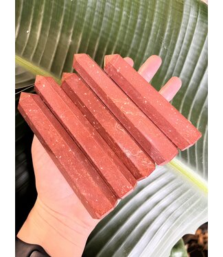 Red Jasper Point, Size X-Large [100-124gr] *disc.*