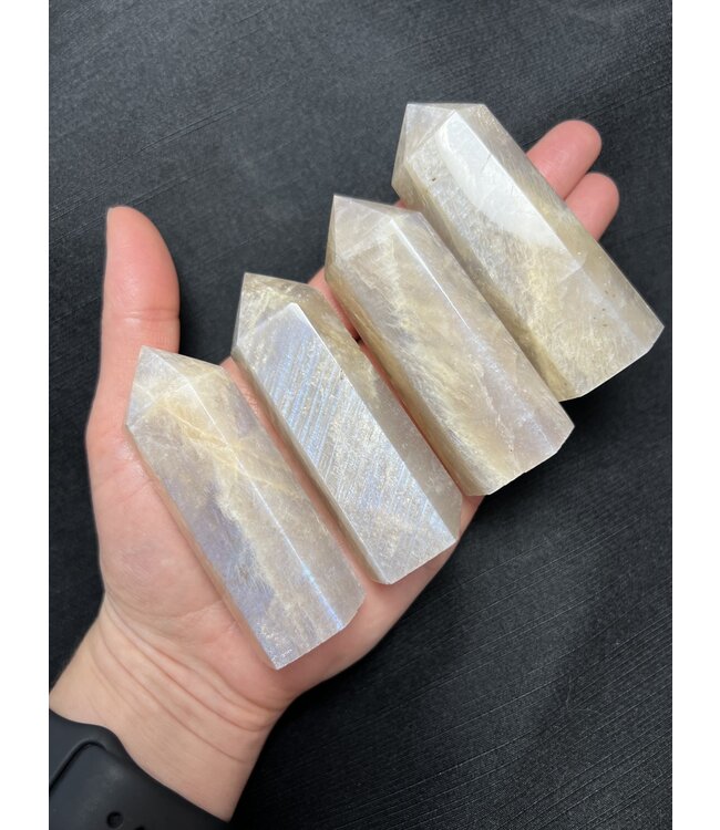 High Flash Garnierite Point, Size X-Large [100-124gr]