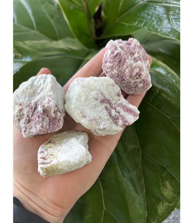 Rough Pink Tourmaline Size Small 500gr Bulk Pack