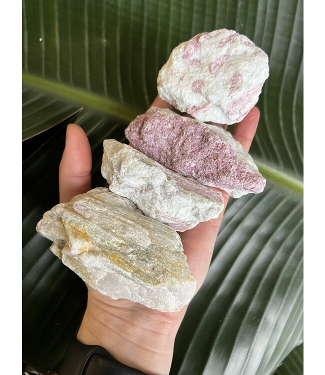 Rough Pink Tourmaline Size 2 [100-199gr]