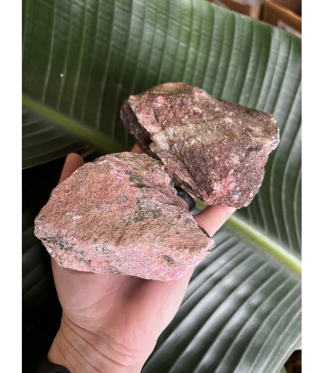 Rough Rhodonite Size 6 [500-599gr]