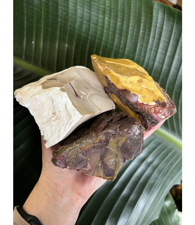 Rough Mookaite Jasper Size 4 [300-399gr]
