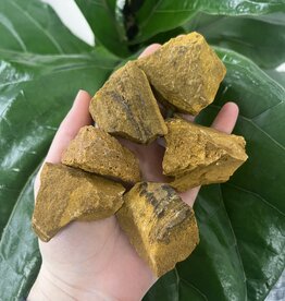 Rough Yellow Jasper Size Small 500gr Bulk Pack