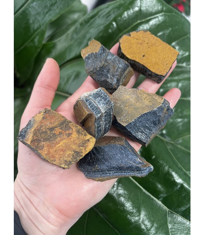 Rough Blue Tiger Eye Size Small 500gr Bulk Pack