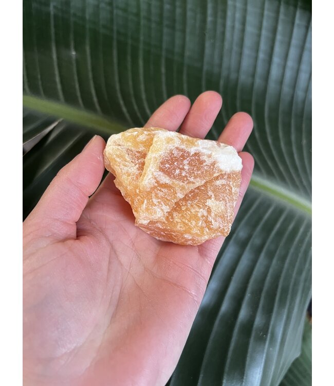Rough Orange Calcite Size 2 [100-199gr]