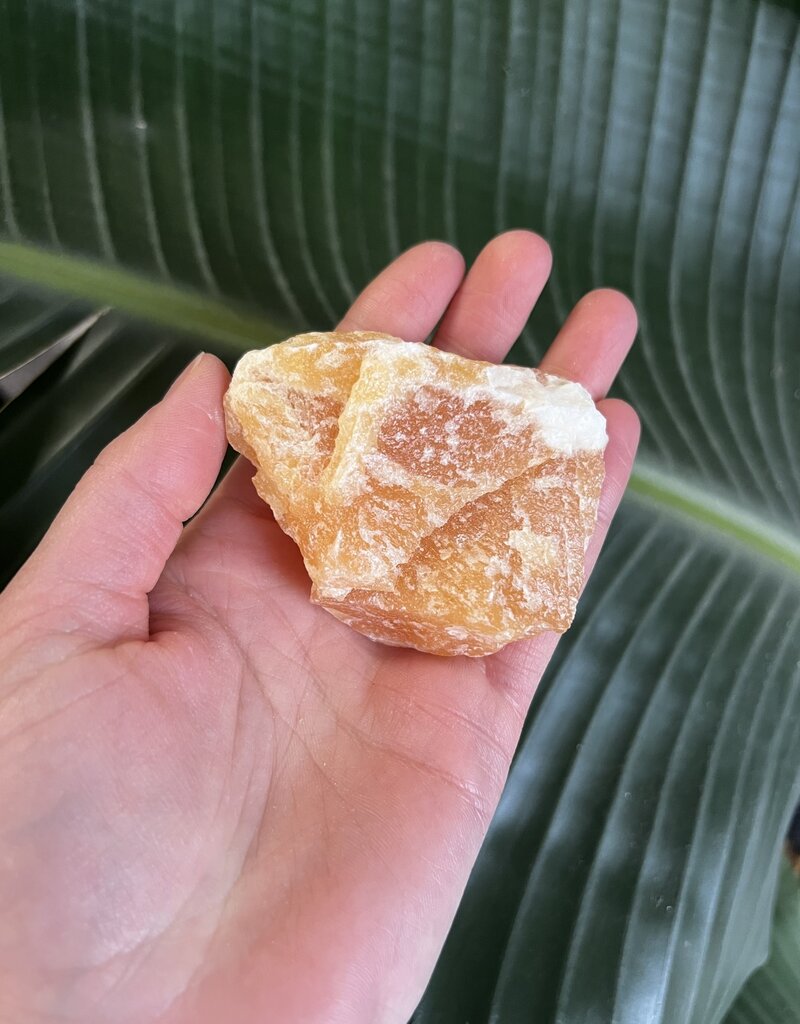 Rough Orange Calcite Size 2 [100-199gr]