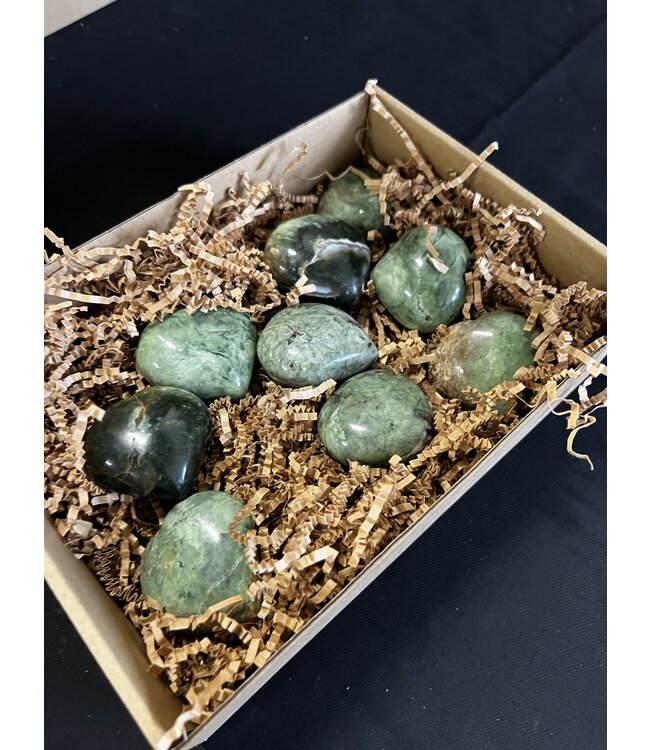 Green Opal Hearts 1KG bulk lot