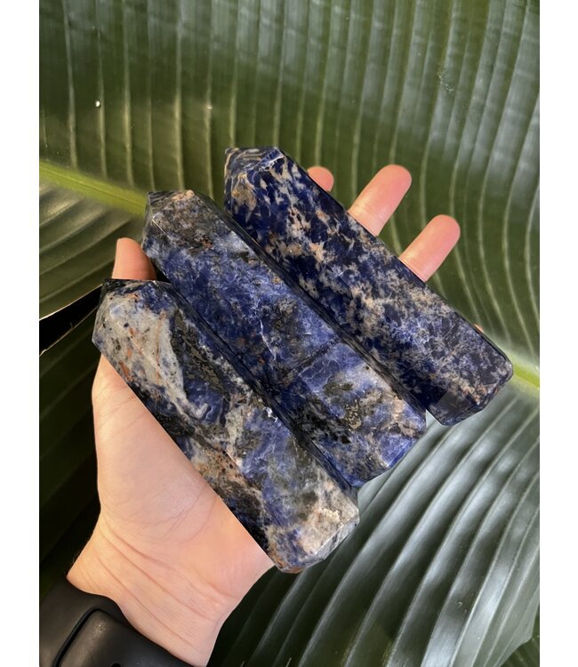 Sodalite Point, Size Giant-Plus [225-249gr]