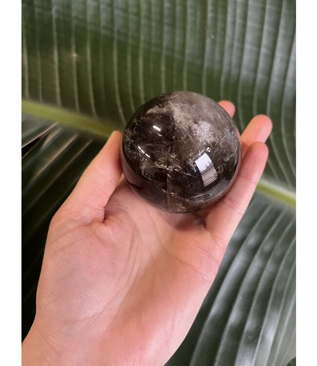 Smoky Quartz Sphere, 65-69mm