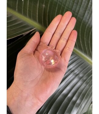 Aura Quartz, Pink, Sphere, 30-34mm