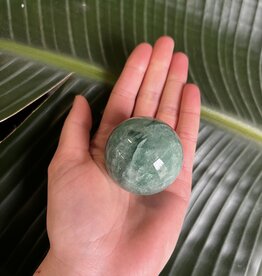 Green Fluorite Sphere, 45-49mm
