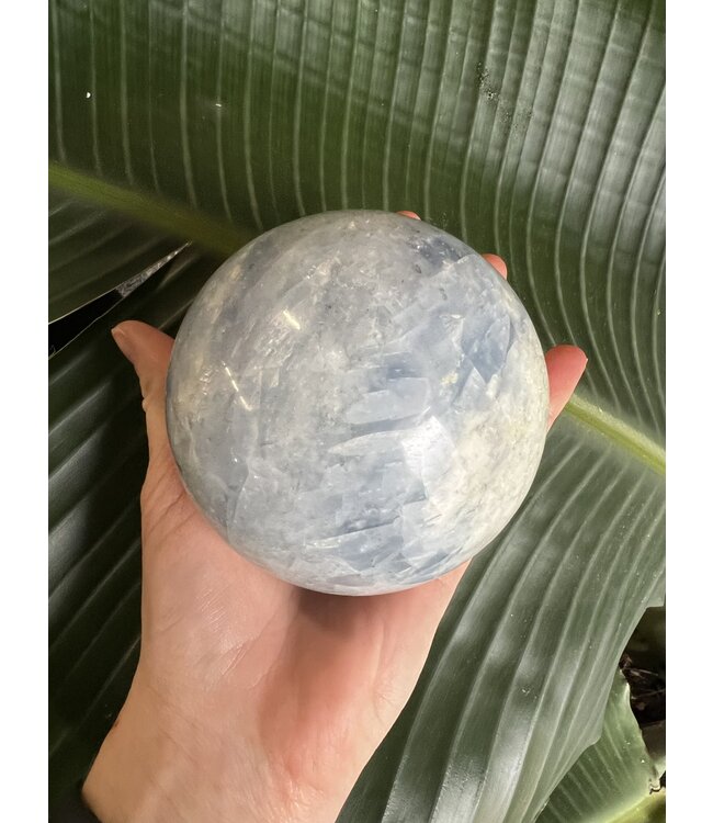 Blue Calcite Sphere, 90-94mm *disc.*