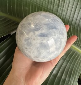 Blue Calcite Sphere, 95-99mm *disc.*