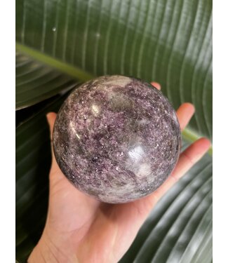 Lepidolite Sphere, 90-94mm *disc.*
