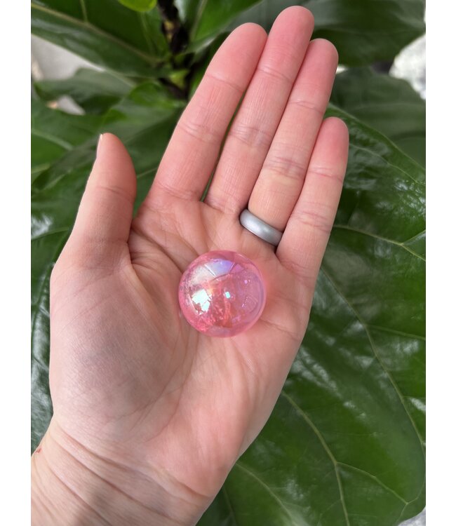 Small Sphere, Pink Aura