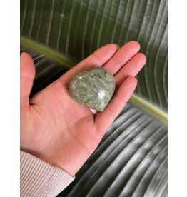 Green Opal Heart, Size XX-Small [25-49gr]