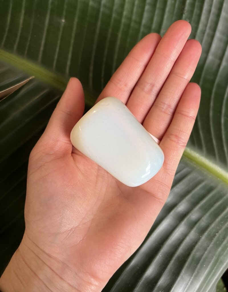 Opalite Palm Stone, Size Large [125-149gr]