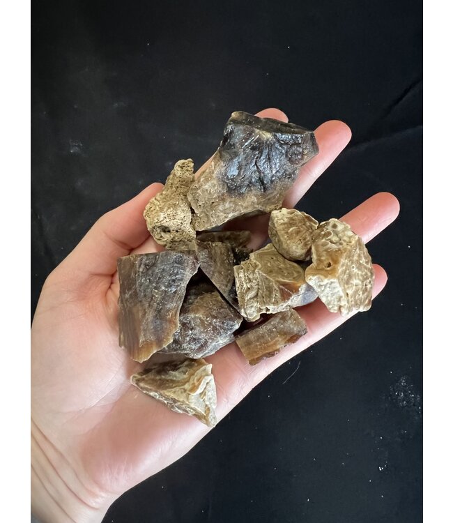 Rough Chocolate Calcite Size Small 100gr/500gr Bulk Pack