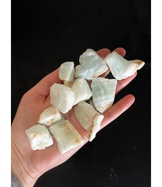 Rough Caribbean Calcite Size Small 100gr/500gr Bulk Pack