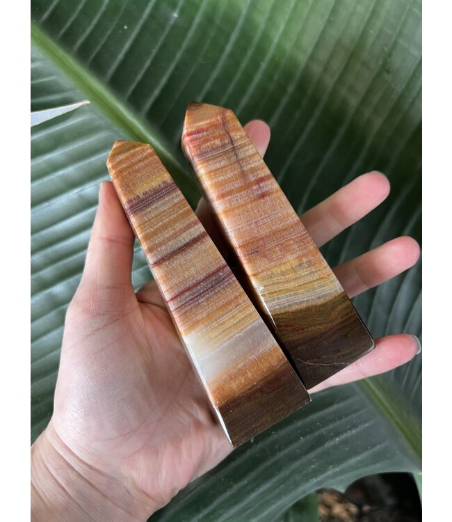 Peach Calcite Point, Size Giant-Plus [225-249gr]