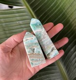 Blue Aragonite Point, Size Large  [75-99gr]