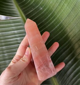 Rose Calcite Point, Size Dino [250-274gr]