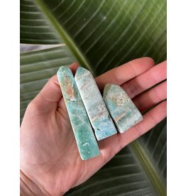 Blue Aragonite Point, Size Small  [25-49gr]
