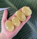 Lemon Calcite Palm, Size X-Small [50-74gr]